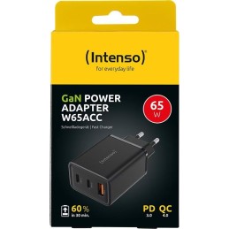 Intenso W65ACC GaN Power Adapter Black