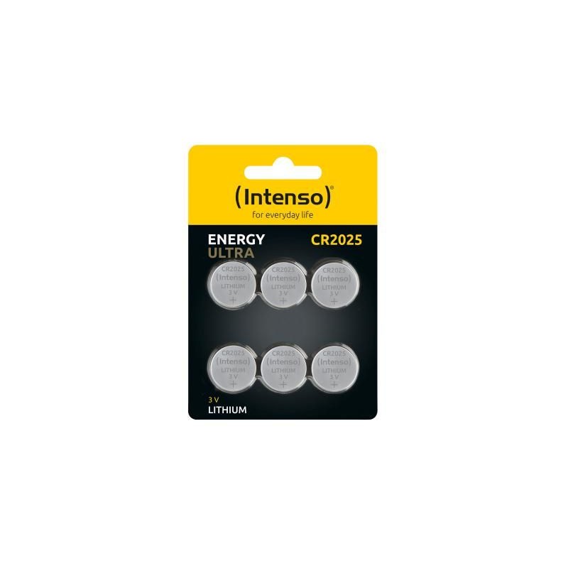 Intenso CR2025 Lítium Gombelem 6db/csomag