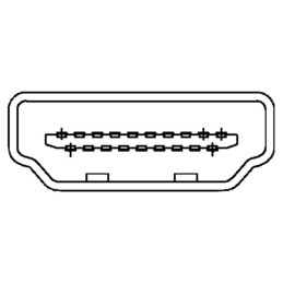Assmann HDMI adapter cable type A-DVI-D (Single Link) (18+1) M/M 2m Black