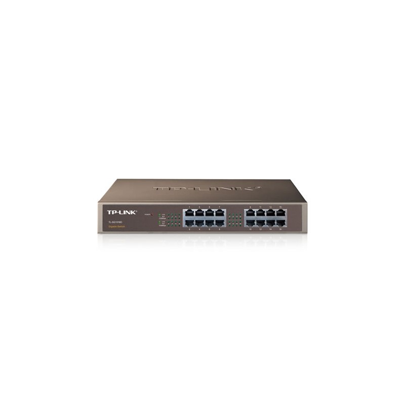 TP-Link TL-SG1016D 16Port Gigabit Switch metal