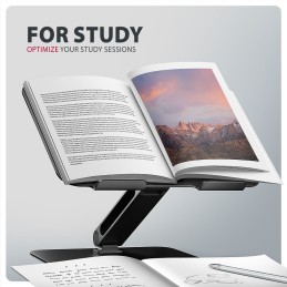 AXAGON STND-LQB stand for notebooks and tablets Black