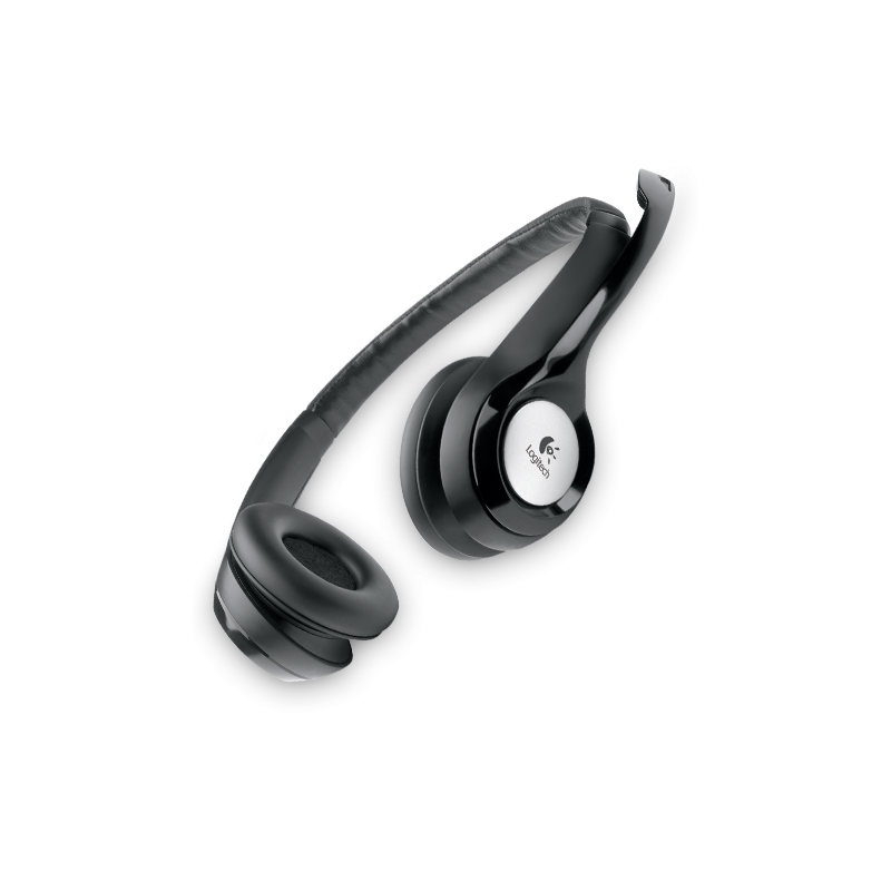 Logitech H390 Stereo Headset Black