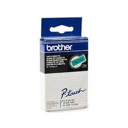 Brother TC-701 zöld alapon fekete eredeti feliratozó szalag