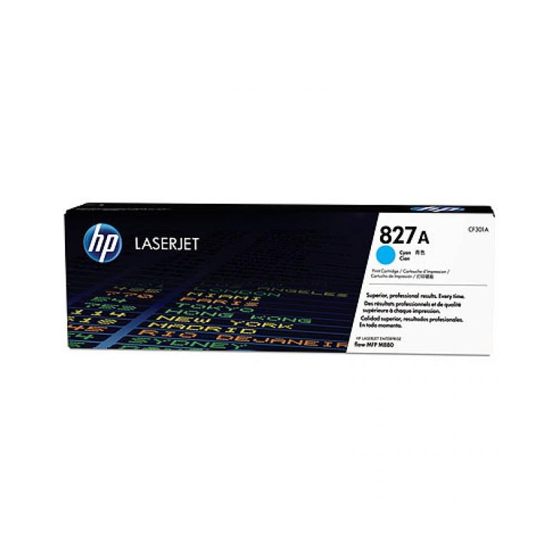 HP CF301A (827A) kék eredeti toner