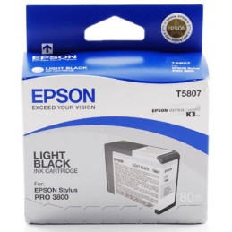 Epson T5807 világos fekete eredeti tintapatron