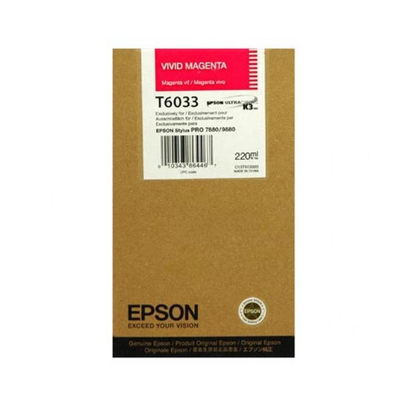 Epson T6033 magenta eredeti tintapatron
