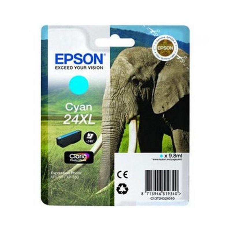 Epson T2432 kék eredeti tintapatron