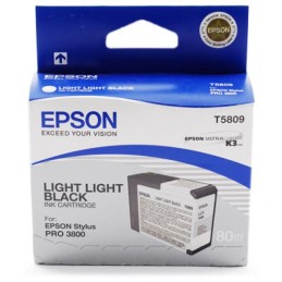 Epson T5809 light light black eredeti tintapatron