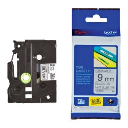 Brother TZE-M921 mattszürke alapon fekete eredeti feliratozó szalag (9mm x 8m)