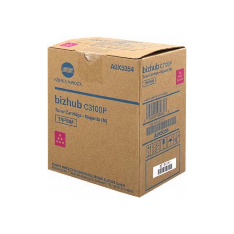 Konica Minolta Bizhub C3100 [TNP50M] magenta eredeti toner