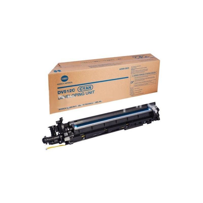 Konica Minolta DV512C kék eredeti developer egység (A2XN0KD)