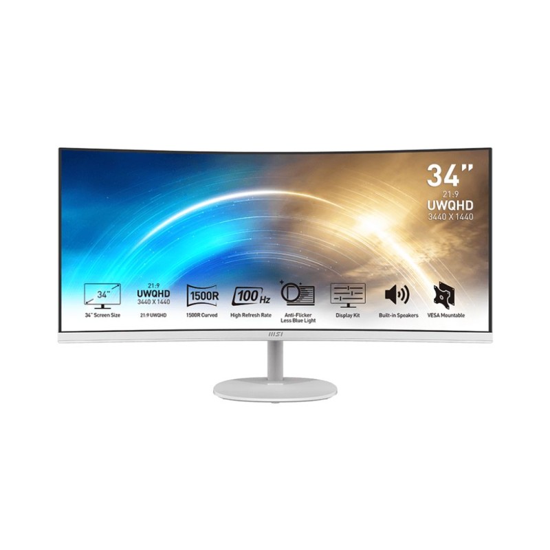 Msi 34" MP341CQW LED Curved