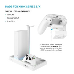 FIXED Többfunkciós állomás Xboxhoz X és S-hez fehér