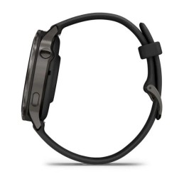 Garmin Venu 4 41mm Slate with Black Silicone Band