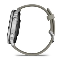 Garmin Venu 4 45mm Silver with Silver Gray Silicone Band