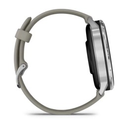 Garmin Venu 4 45mm Silver with Silver Gray Silicone Band