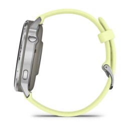 Garmin Venu 4 45mm Silver with Citron Silicone band