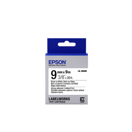 Epson LK-3WBW fehér alapon fekete eredeti címkeszalag