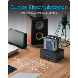 Raidsonic Icy Box IB-1233CL-CR Docking Station