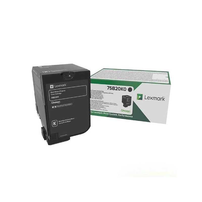 Lexmark [CS/CX727/CS728] 75B20K0 fekete eredeti 13k toner