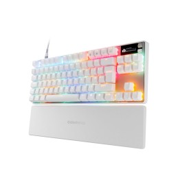 Steelseries Apex Pro TKL Gen 3 Gaming Keyboard White UK