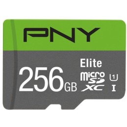 PNY 256GB microSDXC Elite Class 10 UHS-I V10 A1 + adapterrel