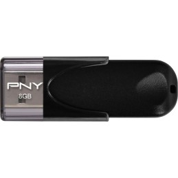 PNY 8GB Attaché 4 Flash Drive USB2.0 Black