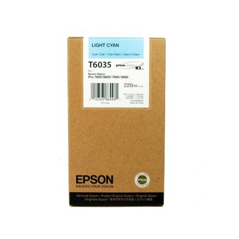 Epson T6035 világoskék eredeti tintapatron