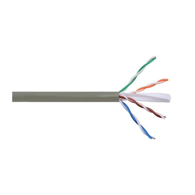 Delight CAT6 U-UTP Installation cable 305m Grey