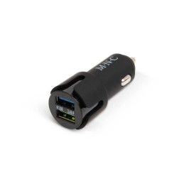 M.N.C Szivargyújtó adapter - 2 x USB - 2,1A Black