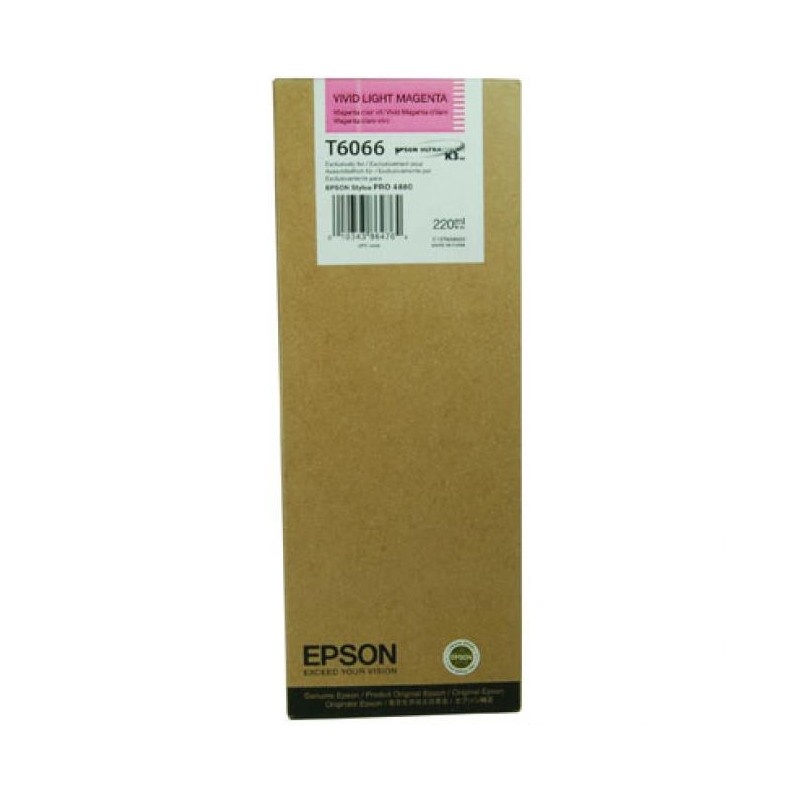 Epson T6066 világos magenta eredeti tintapatron