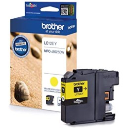 Brother LC12EYXL sárga eredeti tintapatron