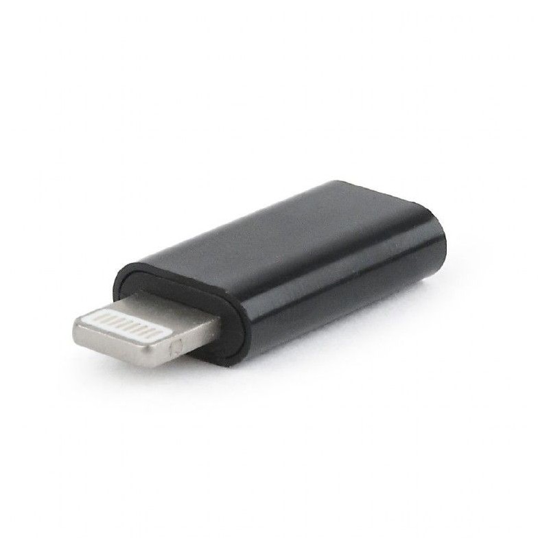 Gembird A-USB-CF8PM-01 USB Type-C adapter (CF/8pin M) Black