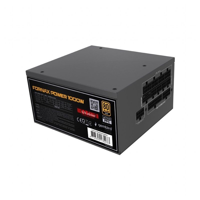 Gembird 1000W 80+ Gold CCC-PSUGOLD-1000W