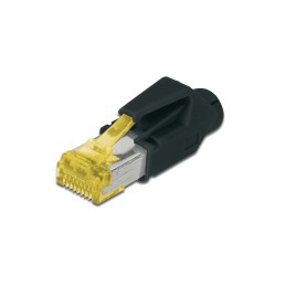 Assmann CAT6A vezeték csatlakozó RJ-45 Black