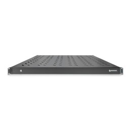 Digitus 1U fixed shelf for 1000mm depth racks 44x482x700mm adjust. 700-900mm depth Black