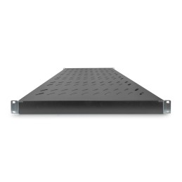 Digitus 1U fixed shelf for 1000mm depth racks 44x482x700mm adjust. 700-900mm depth Black