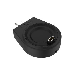 FIXED USB-C töltőadapter Garmin Fenix ​​5/6/7/7X/8, Epix, Venu 2/3/3S, Vívoactive 3/4/5 készülékekhez, fekete