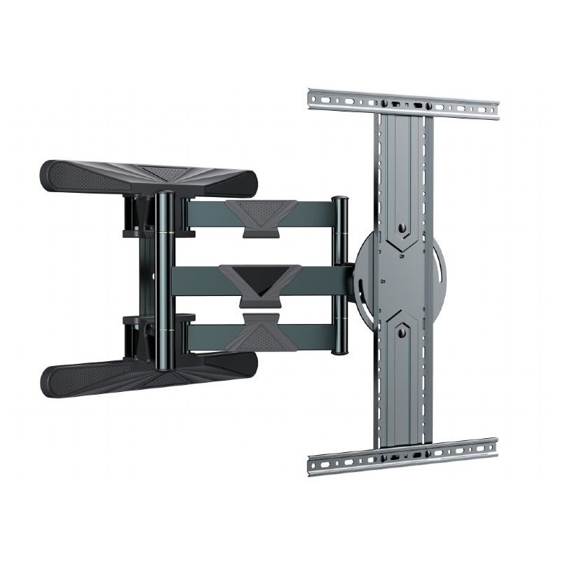 Gembird WM-80STR-01 Rotating full motion TV wall mount 40" - 80" Black