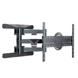 Gembird WM-80STR-01 Rotating full motion TV wall mount 40" - 80" Black
