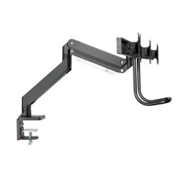 Gembird MA-DA3-03 Desk mounted adjustable monitor arm for 3 monitors 17"-27" Black