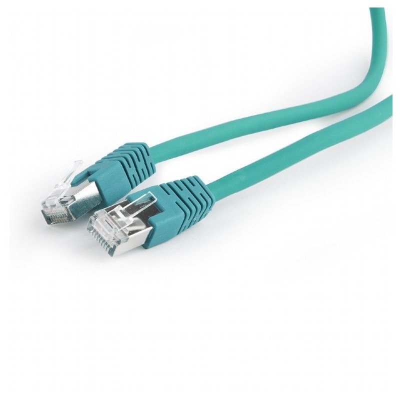 Gembird CAT6A S-FTP Patch Cable 0,25m Green