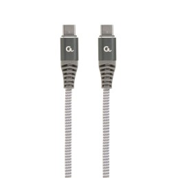 Gembird CC-USB2B-CMCM60-1.5M 60W Type-C Power Delivery (PD) Premium Charging & Data cable 1,5m Grey