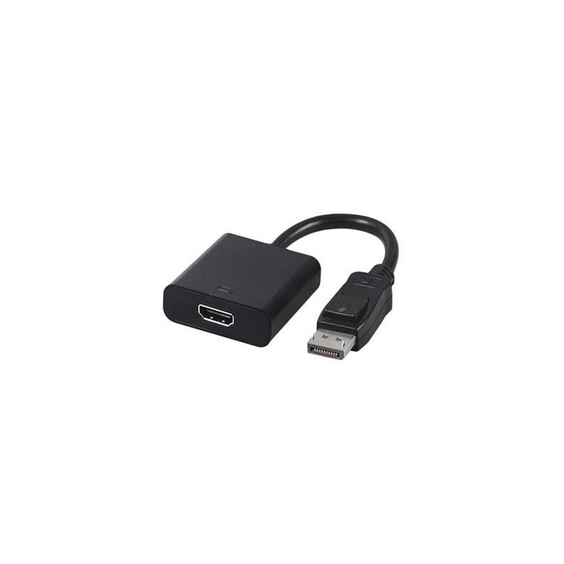 Gembird A-DPM-HDMIF-002 DisplayPort to HDMI adapter cable Black