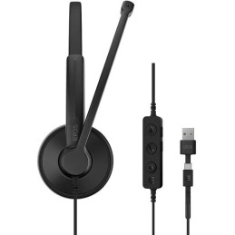 Sennheiser / EPOS Impact 100 Microsoft Teams Mono USB-C/A Headset Black