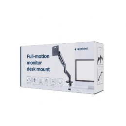 Gembird Full-motion desk display mounting arm 17”-32” Black