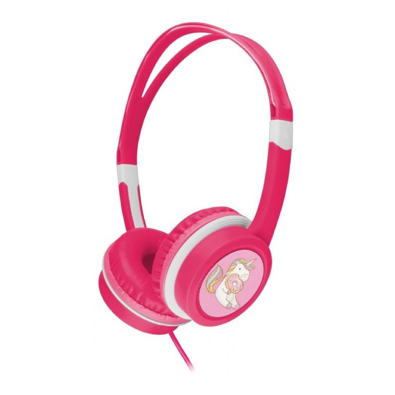 Gembird MHP-JR-PK Headphones for Kids Pink