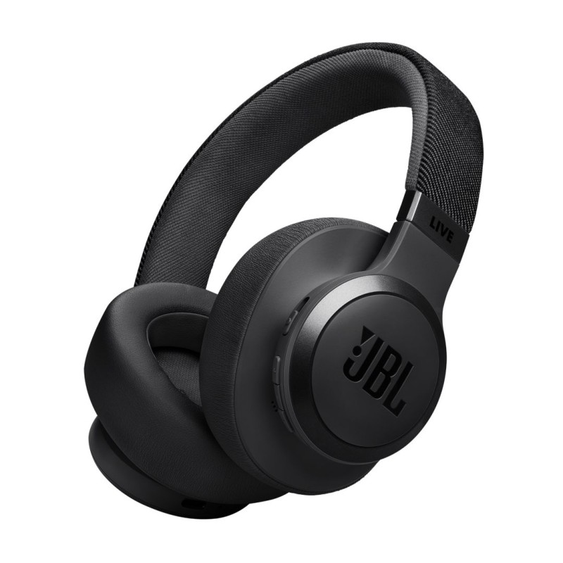 JBL Live 775NC Bluetooth Over-Ear Noise-Cancelling Headset Black