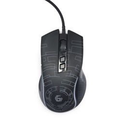 Gembird MUSG-RGB-01 Gaming mouse Black