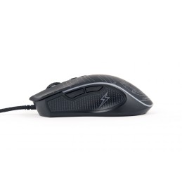 Gembird MUSG-RGB-01 Gaming mouse Black